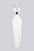 Xanthe Hooded Cutout Midi Dress