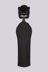 Xanthe Hooded Cutout Midi Dress