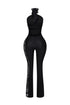 Osaka Crochet Halter Neck Jumpsuit
