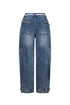 Kanagawa High Waist Baggy Denim Jeans