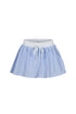 Ponyo Pinstripe Poplin Mini Skirt