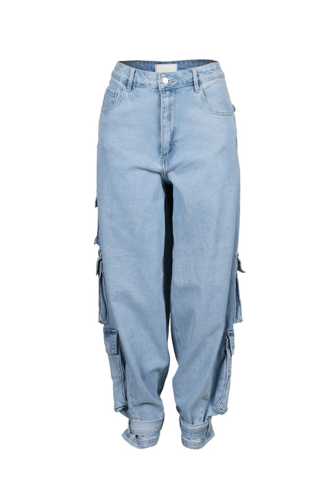 Yokohama High Waist Baggy Denim Jeans