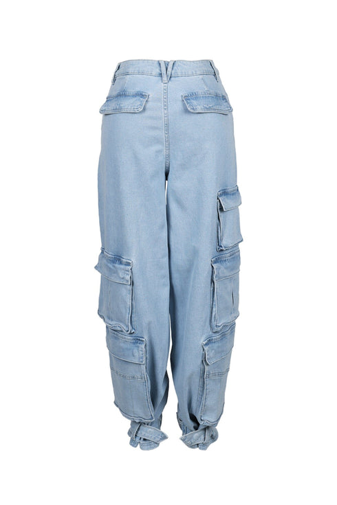 Yokohama High Waist Baggy Denim Jeans