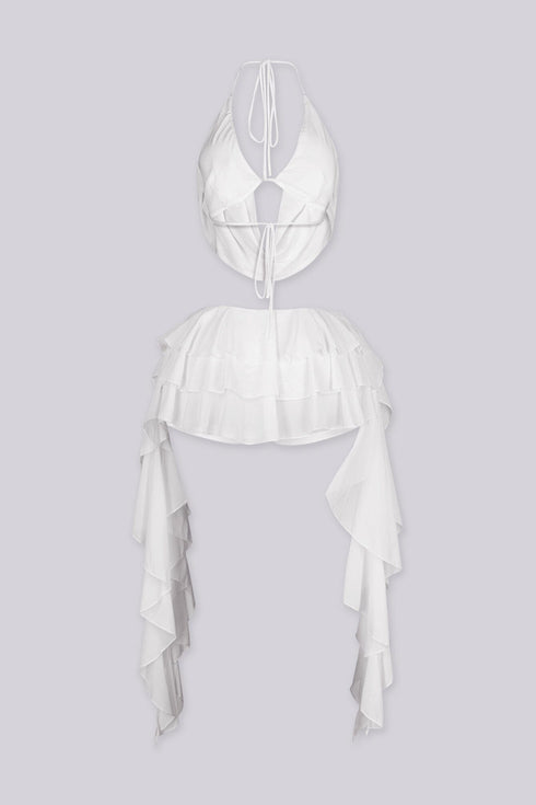 Azula Sheer Top & Skirt SET