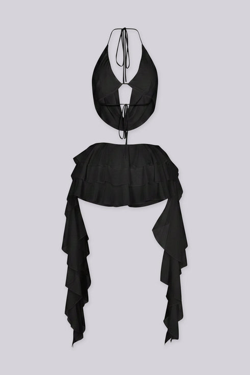 Azula Sheer Top & Skirt SET