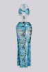 Laguna Marble Mermaid Maxi Dress