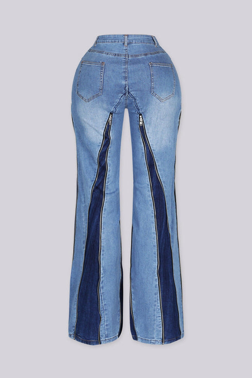 Velocity Zip Denim Jeans