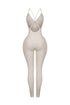 Solana Ribbed Knit Bustier Jumpsuit