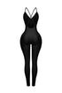 Solana Ribbed Knit Bustier Jumpsuit