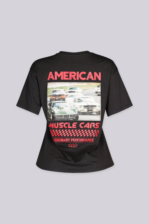 American Muscle Graphic Top
