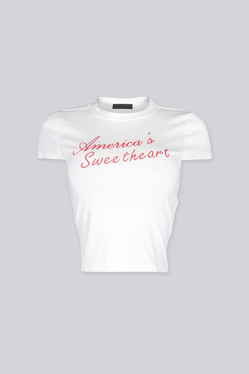 America's Sweetheart Crop Top