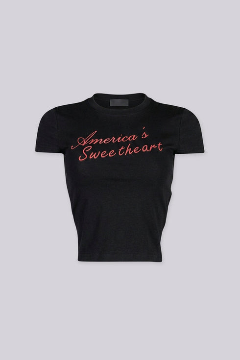 America's Sweetheart Crop Top