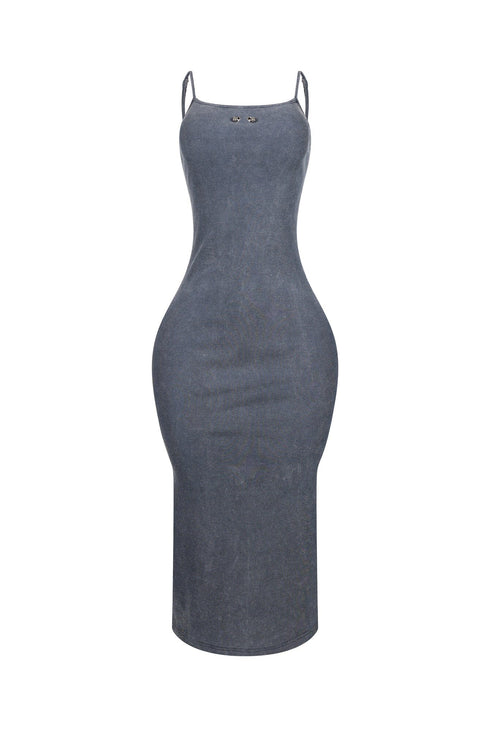Piona Mineral Washed Tank Dress