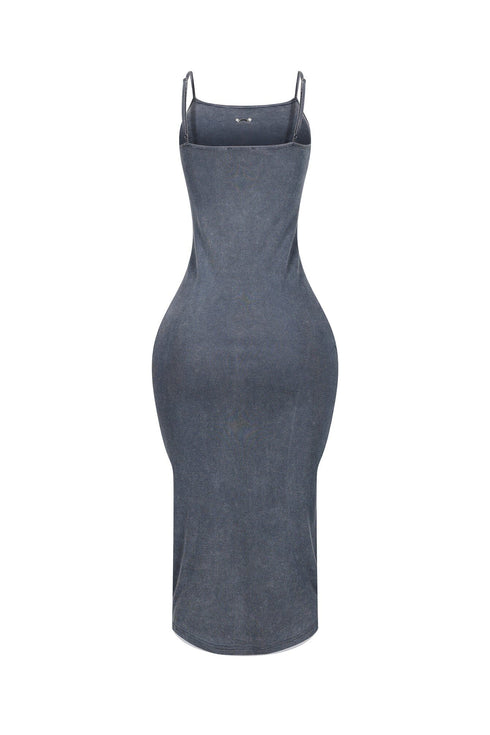 Piona Mineral Washed Tank Dress