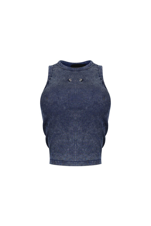 Mina Mineral Washed Metal Tank Top