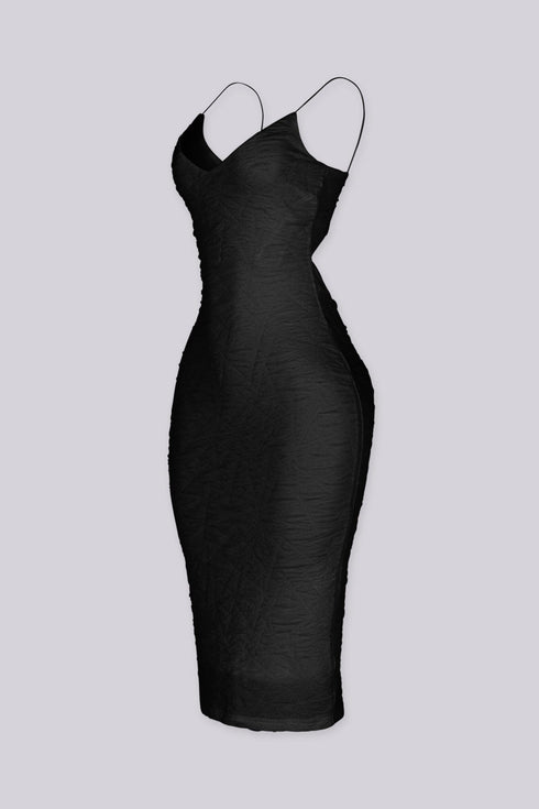 Nocturne Contour Midi Dress