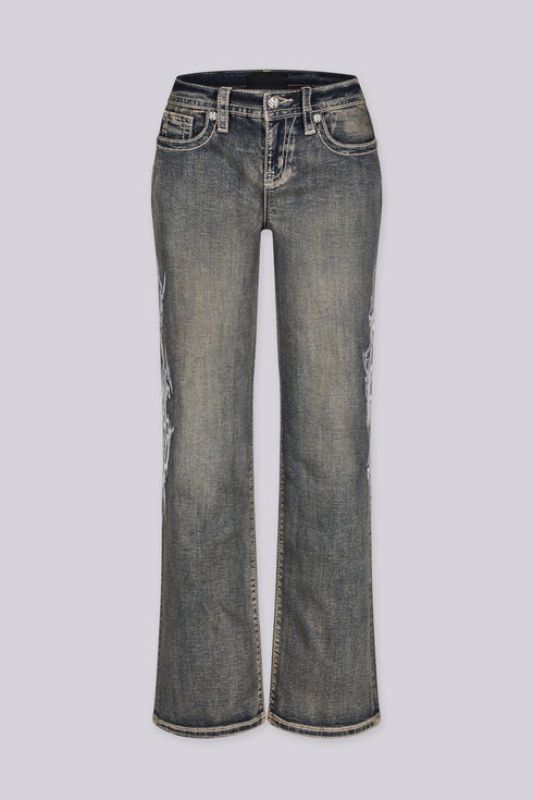 MISS ME Phantom Washed Denim Jeans