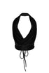 Francis Cowl Neck Back Tie Top