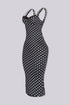 Amalfi Polka Dot Halter Midi Dress