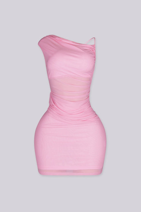 Veskin Backless Mini Dress