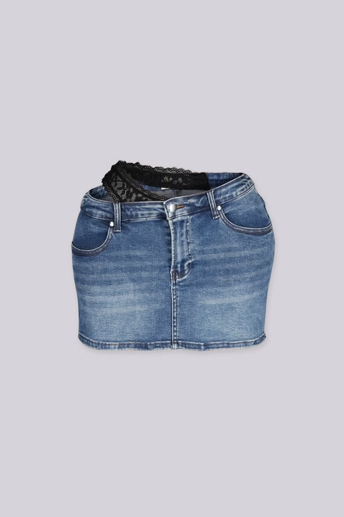 Sin City Peek Mini Skirt