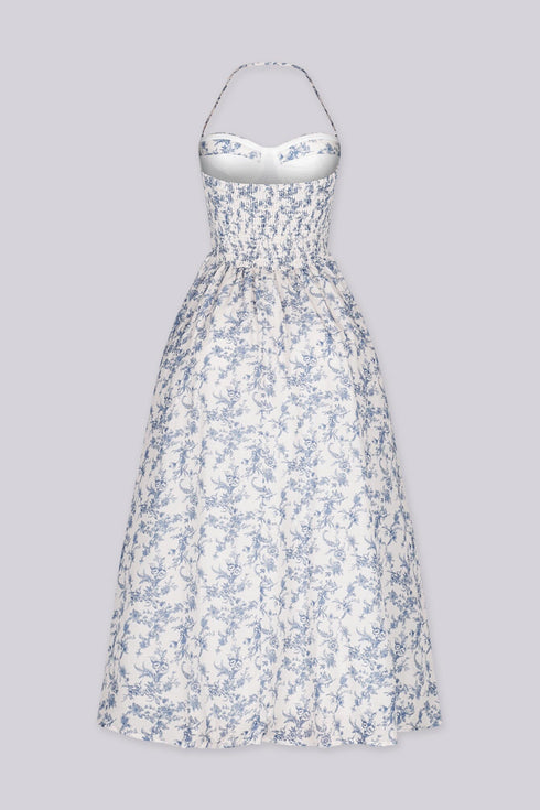 Nami Floral Garden Midi Dress