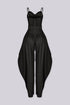 Ovela Sheer Corset Jumpsuit