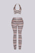 Malibu Stripe Knit Top & Pants SET