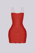 Rosy Temptation Mini Dress