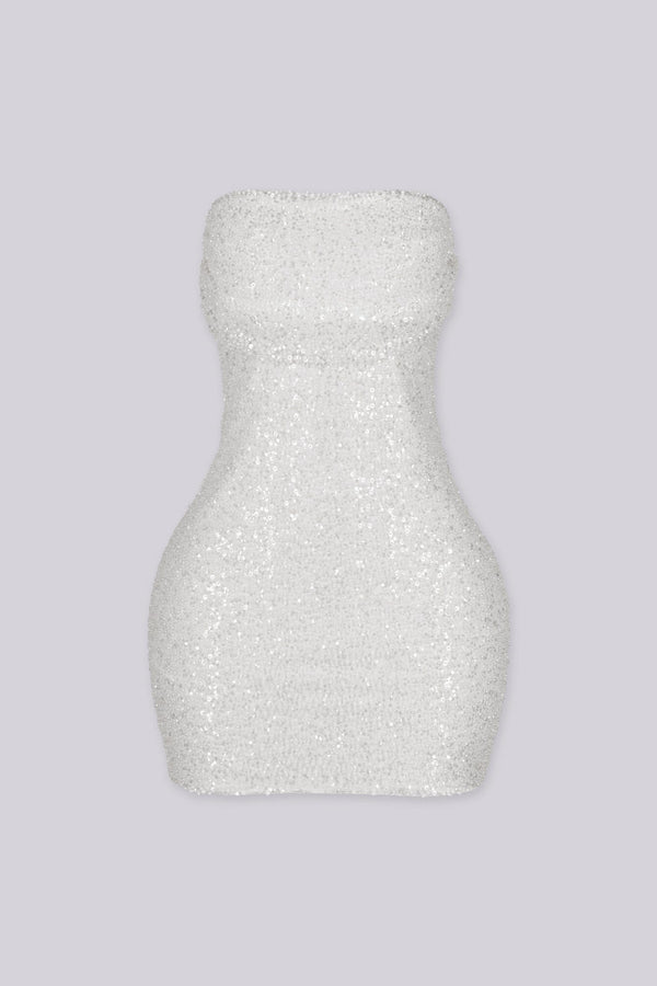 Delilah Pearl Sequin Mini Dress