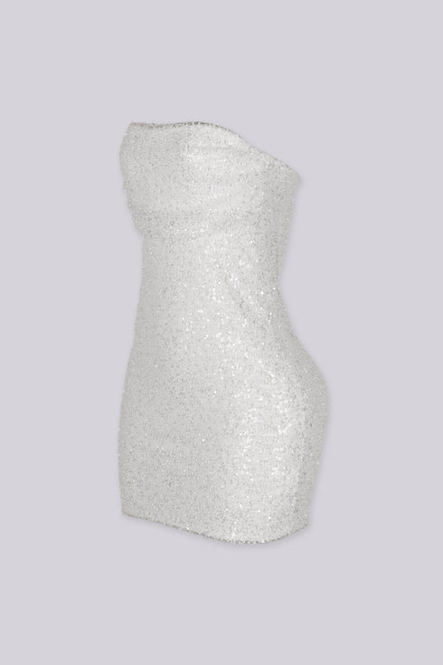Delilah Pearl Sequin Mini Dress