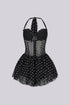 Poppy Dot Tulle Mini Dress