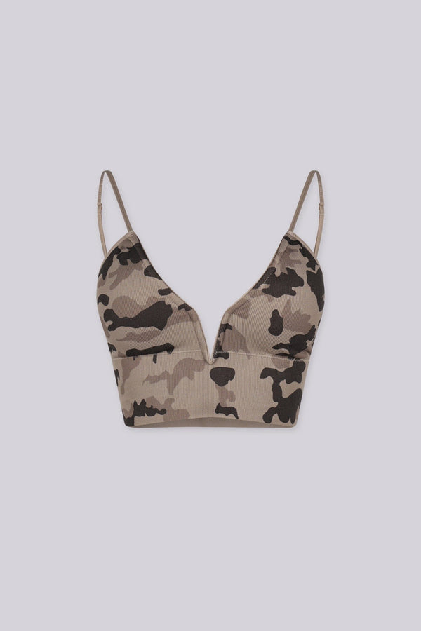 Mojave Camo Bra Top