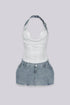 Varsity 8 Denim Mini Dress