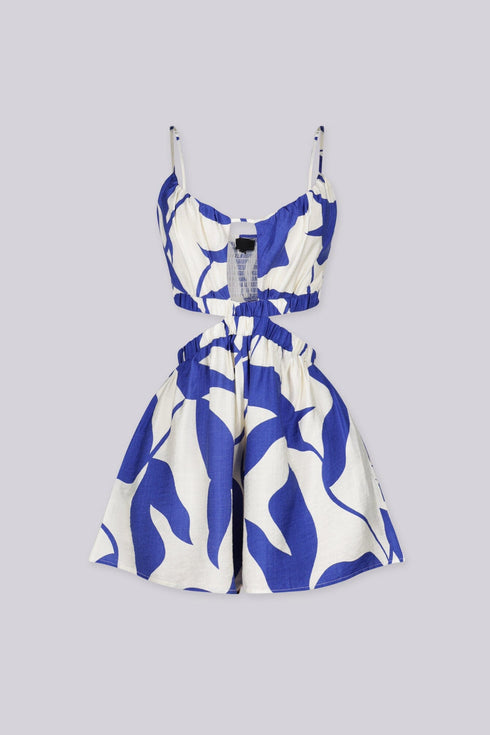 Ink Storm Cutout Romper