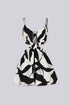 Ink Storm Cutout Romper