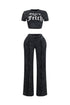 That's So Fetch Mineral Washed Top & Pants SET