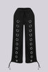 Farwin Grommet Wide Leg Pants