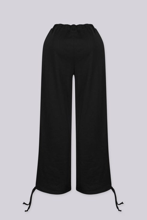Farwin Grommet Wide Leg Pants