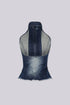 Denver Buckle Denim Top