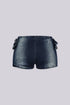 Denver Buckle Micro Denim Shorts