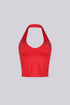 Discoketa Cross Halter Top