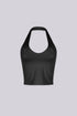 Discoketa Cross Halter Top