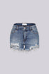 Mimmi Rhinestone Denim Shorts