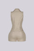 Orena Cargo Zip Up Romper