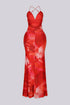 Inferna Halter Maxi Dress