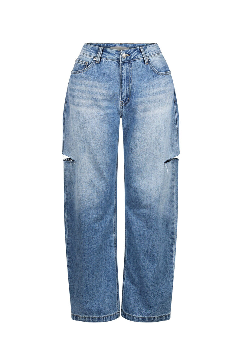 【BAON】Nakai Carpenter Wide Denim Pants Designer fashion, Seoul-fully created | W Concept