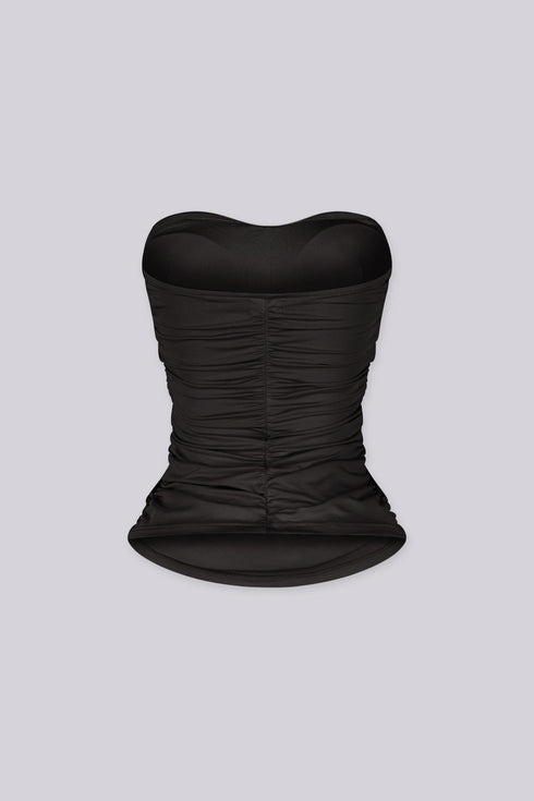 Akrapovic Curve Strapless Top