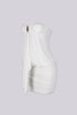 Blackhole Drape Mini Dress