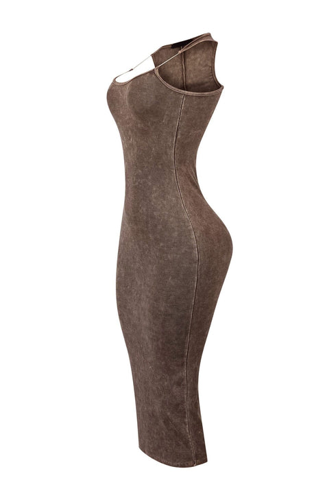 Raymond Mineral Wash Long Dress